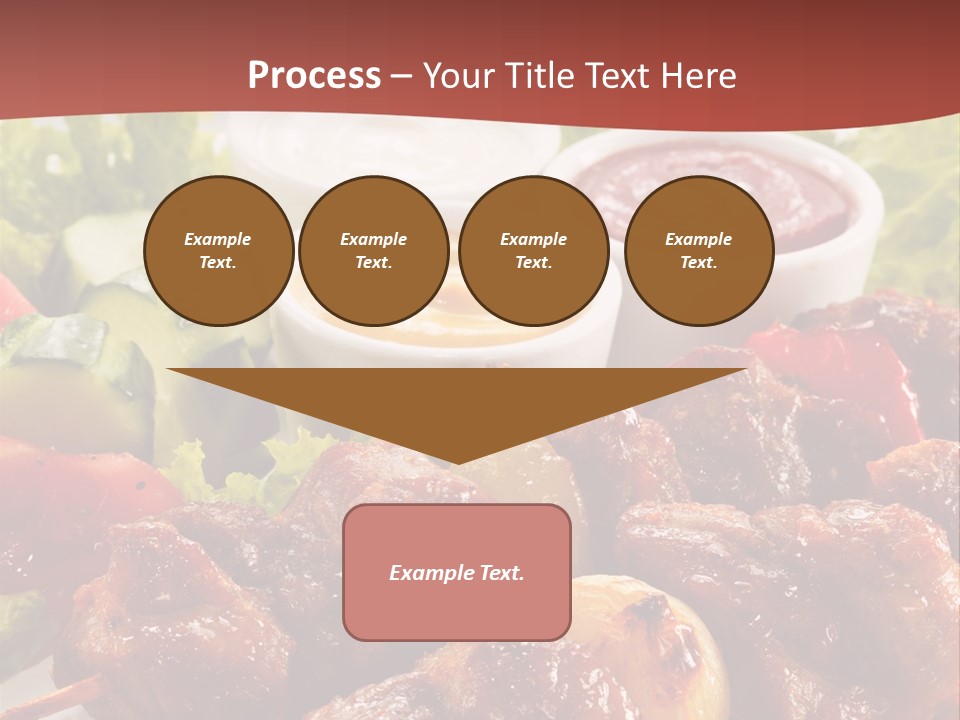 Ketchup Grill Restaurant PowerPoint Template