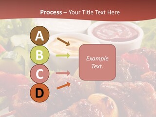 Ketchup Grill Restaurant PowerPoint Template