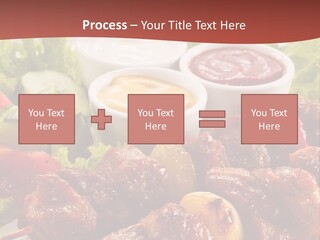 Ketchup Grill Restaurant PowerPoint Template