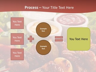 Ketchup Grill Restaurant PowerPoint Template