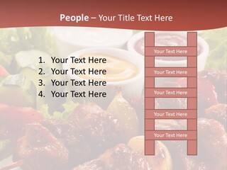 Ketchup Grill Restaurant PowerPoint Template