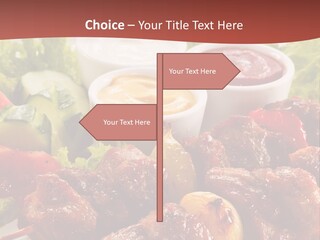 Ketchup Grill Restaurant PowerPoint Template