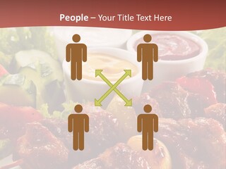 Ketchup Grill Restaurant PowerPoint Template