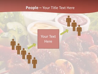 Ketchup Grill Restaurant PowerPoint Template