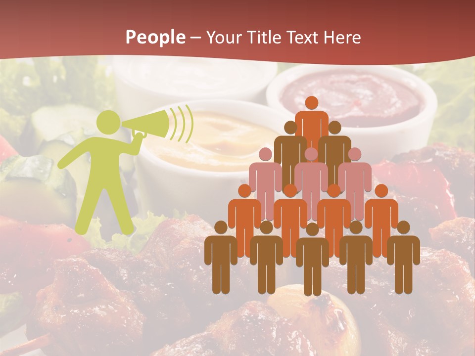 Ketchup Grill Restaurant PowerPoint Template