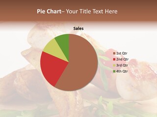 Vegetable Skewer Chunks PowerPoint Template