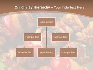 Dish Vertical Vegetable PowerPoint Template