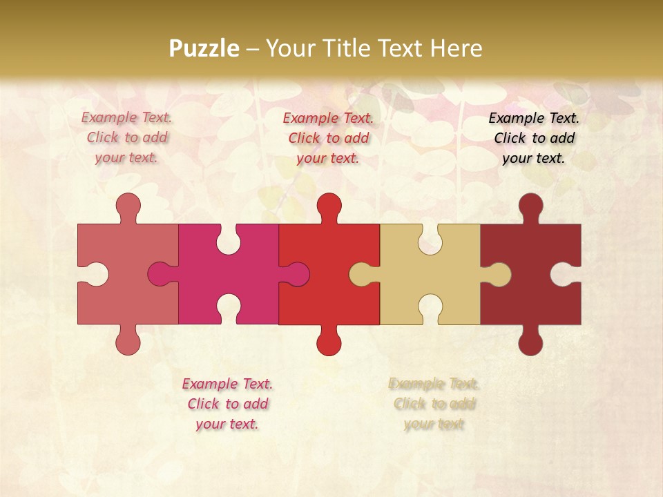 Antique Nature Stained PowerPoint Template