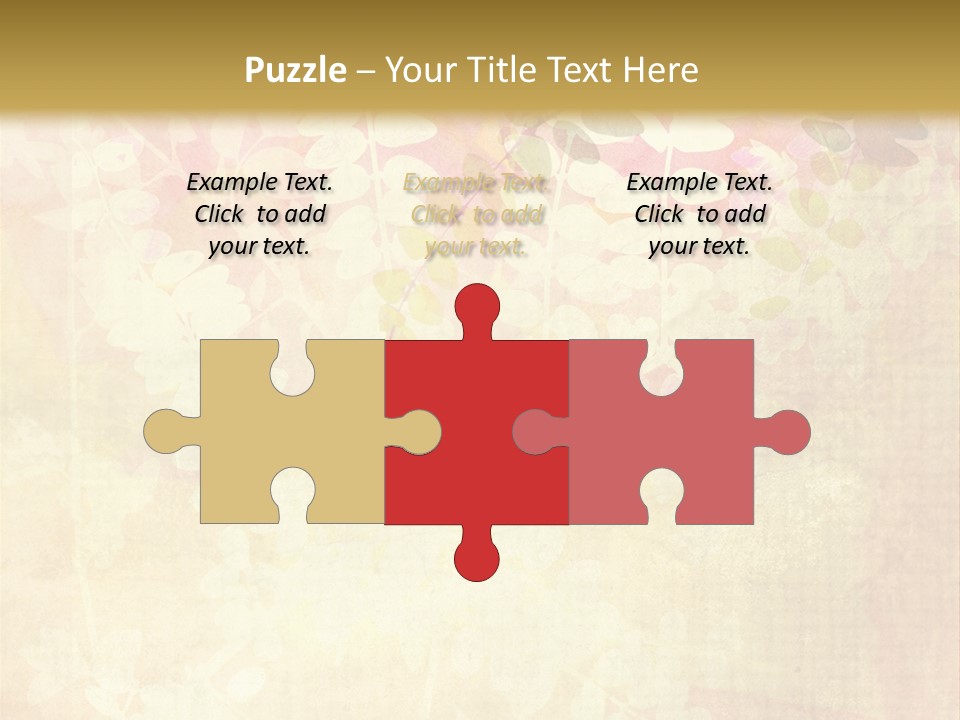 Antique Nature Stained PowerPoint Template