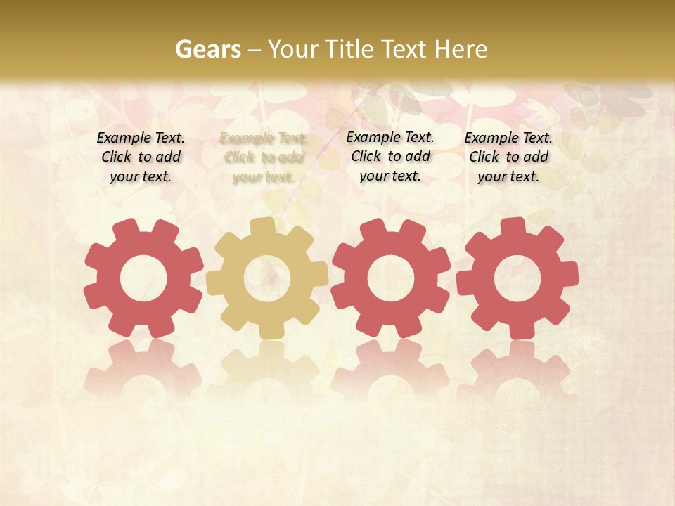 Antique Nature Stained PowerPoint Template