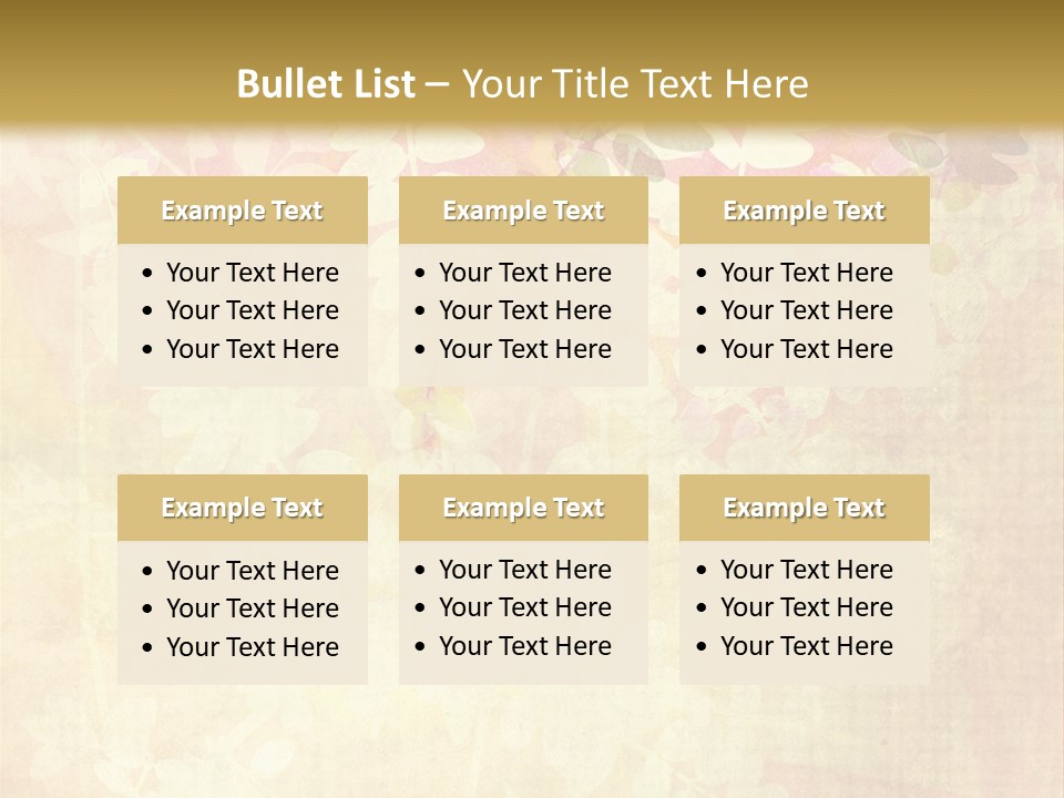 Antique Nature Stained PowerPoint Template