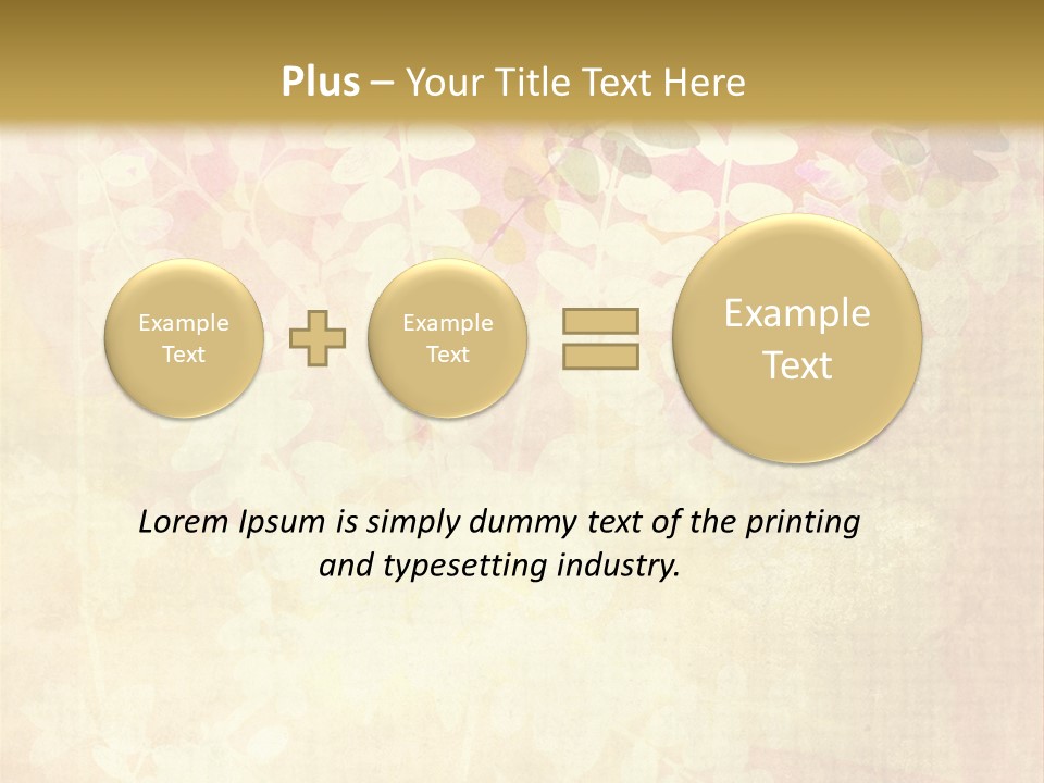 Antique Nature Stained PowerPoint Template