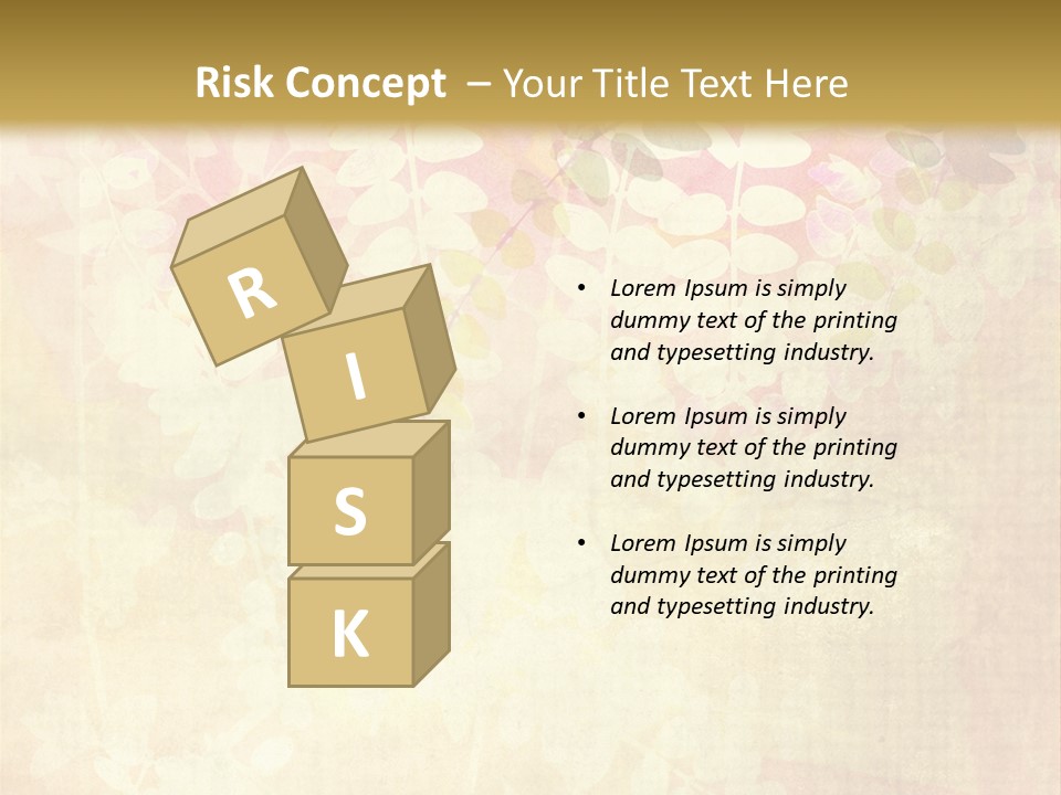 Antique Nature Stained PowerPoint Template