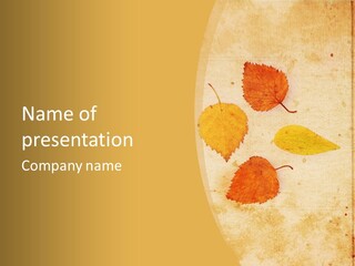 Season Light Dirt PowerPoint Template