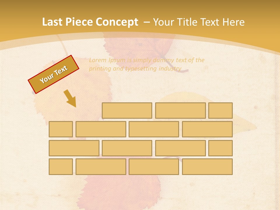 Season Light Dirt PowerPoint Template