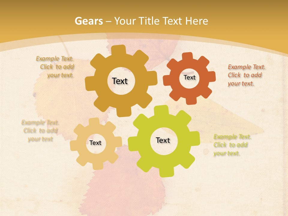 Season Light Dirt PowerPoint Template