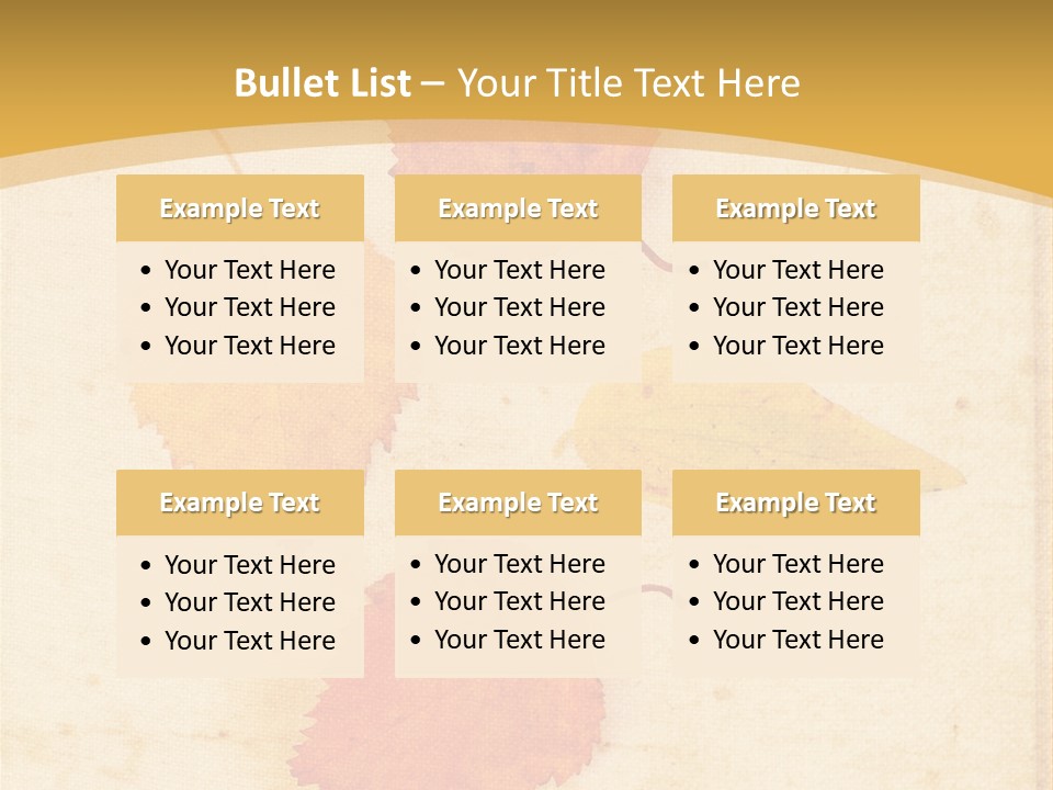 Season Light Dirt PowerPoint Template