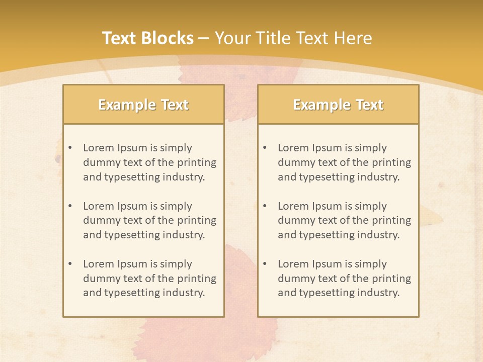 Season Light Dirt PowerPoint Template