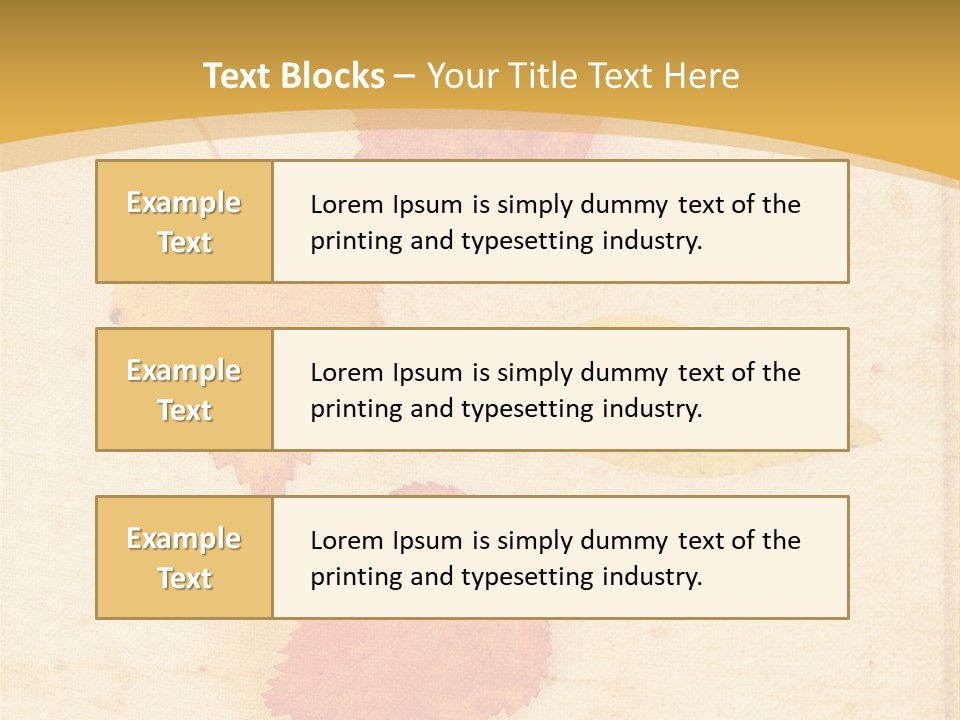 Season Light Dirt PowerPoint Template