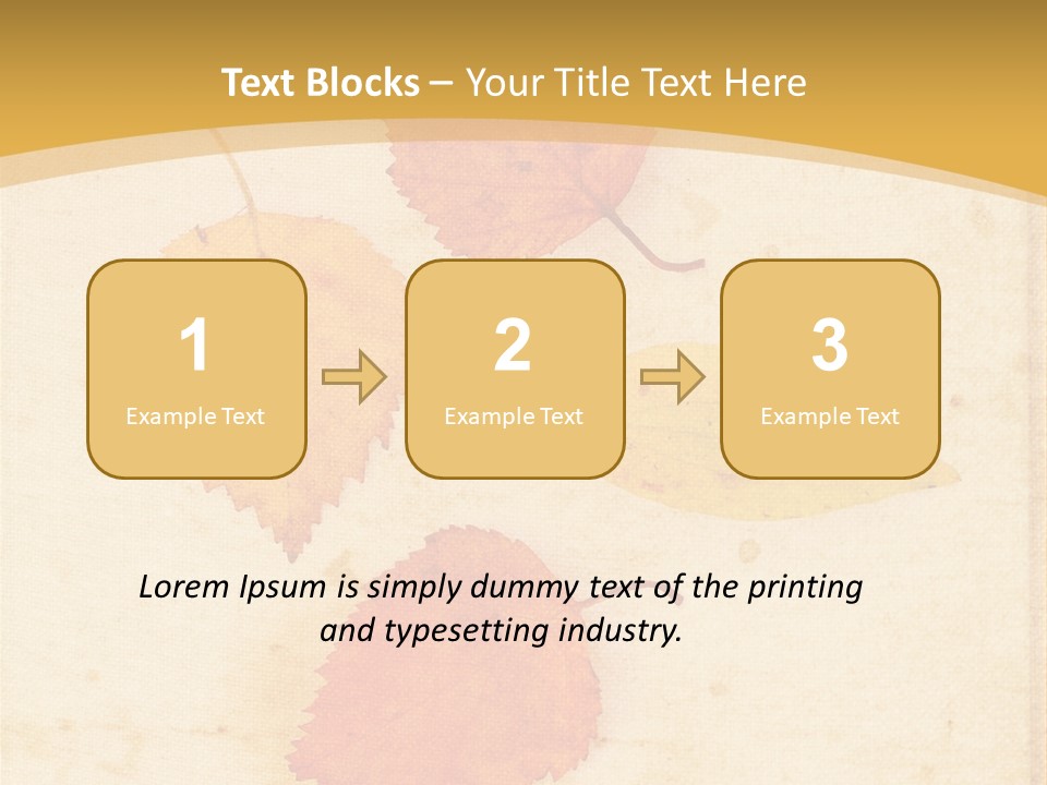 Season Light Dirt PowerPoint Template