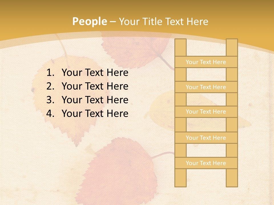 Season Light Dirt PowerPoint Template