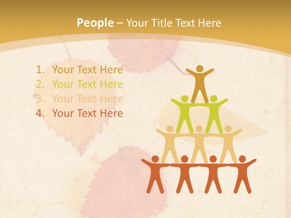 Season Light Dirt PowerPoint Template