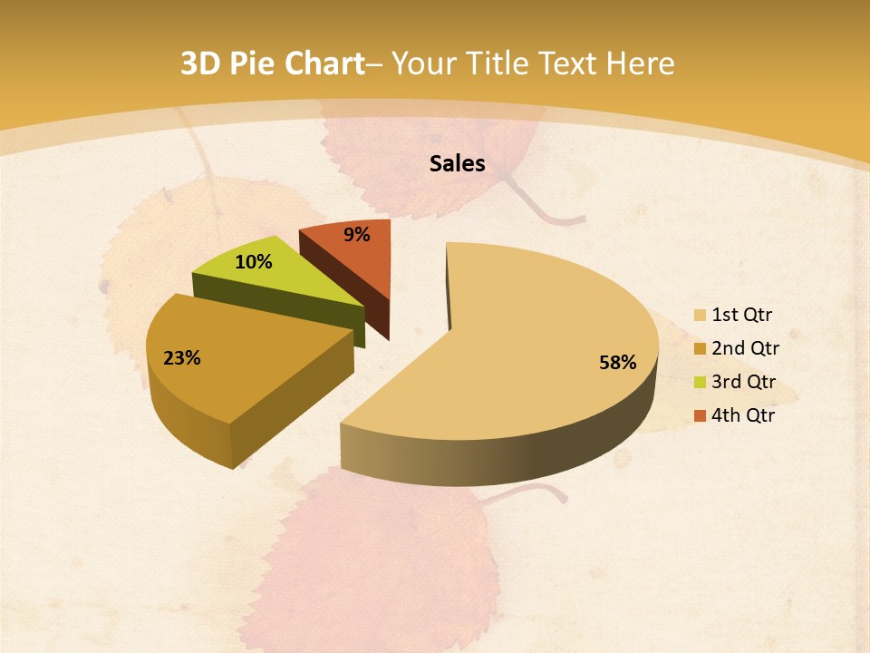 Season Light Dirt PowerPoint Template
