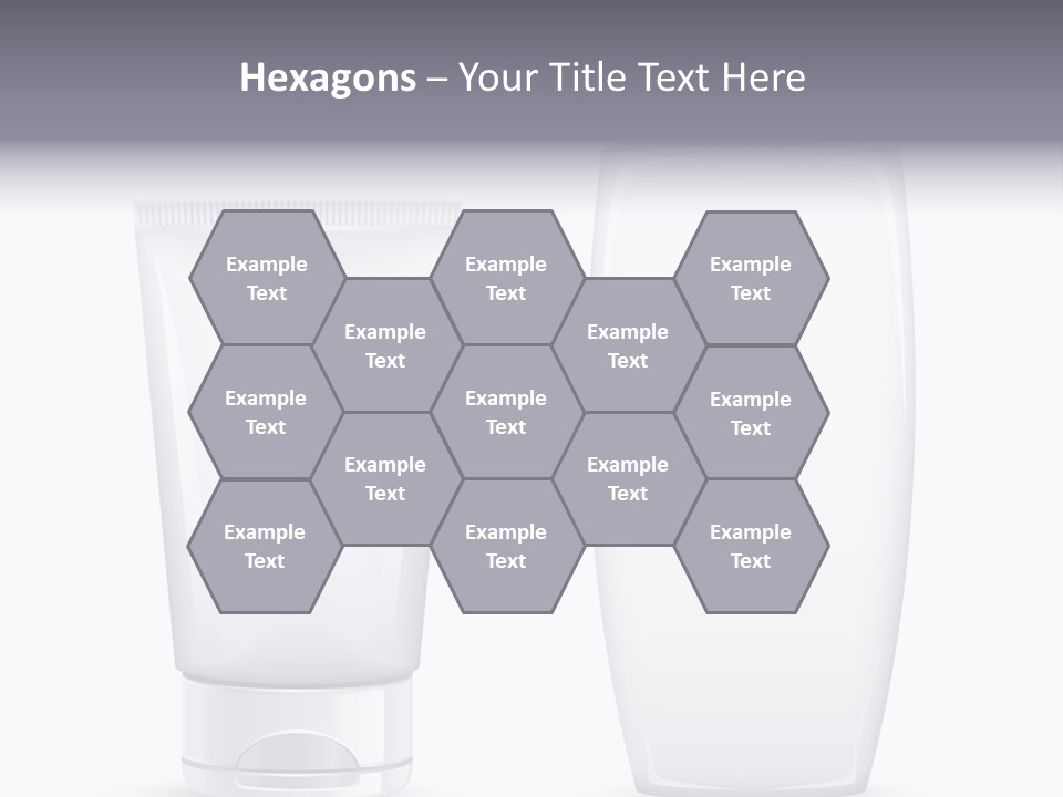 Plastic Packages Makeup PowerPoint Template