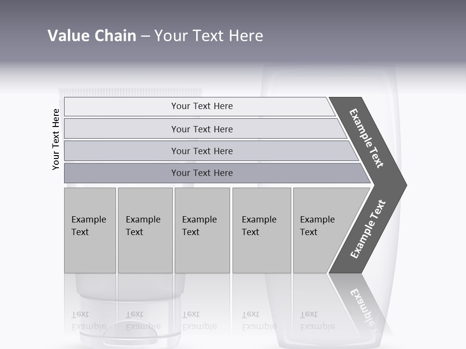 Plastic Packages Makeup PowerPoint Template