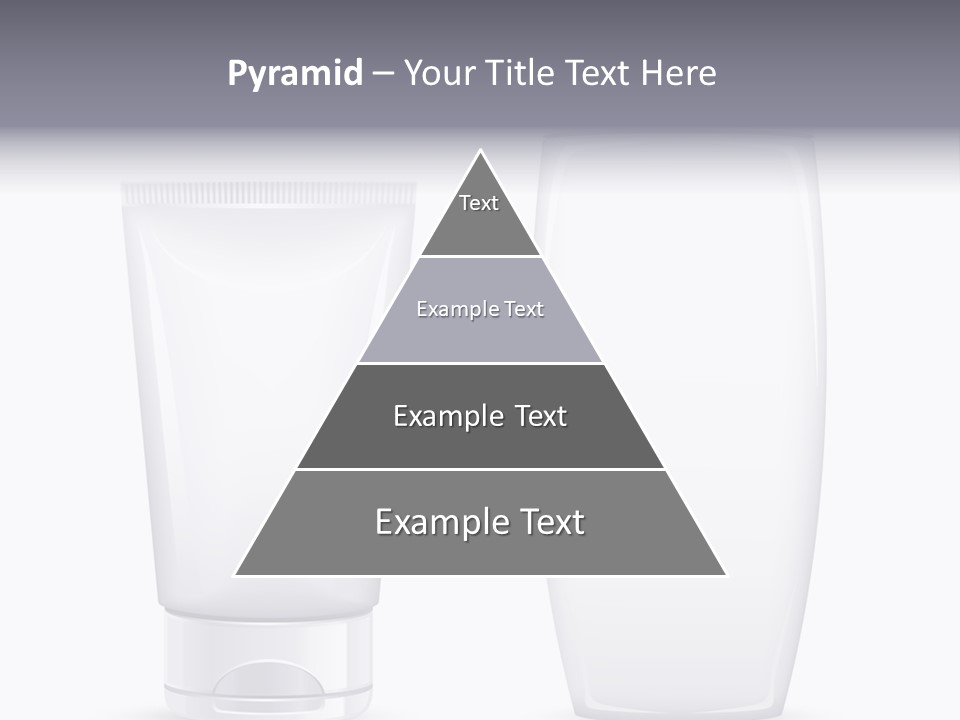 Plastic Packages Makeup PowerPoint Template