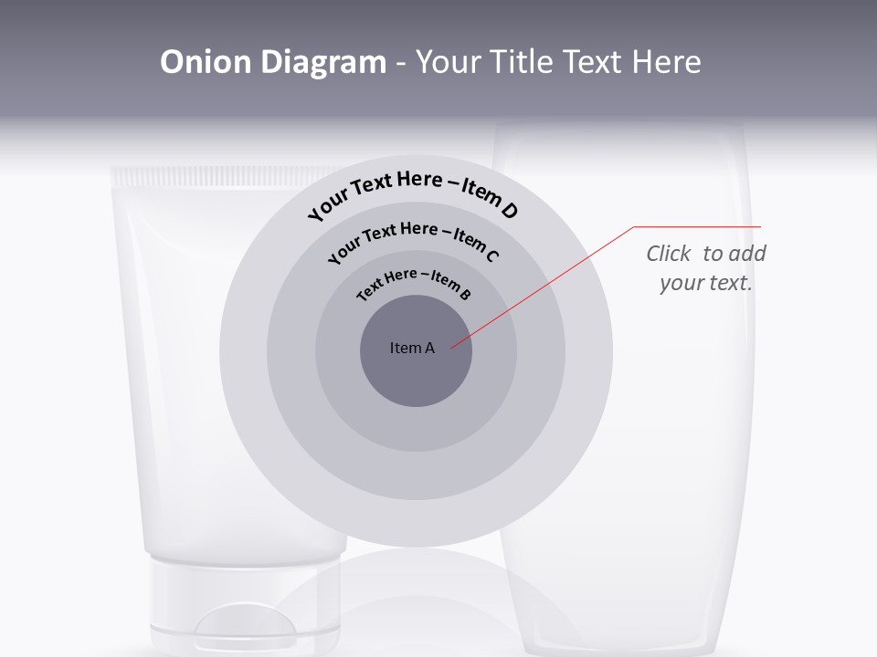 Plastic Packages Makeup PowerPoint Template