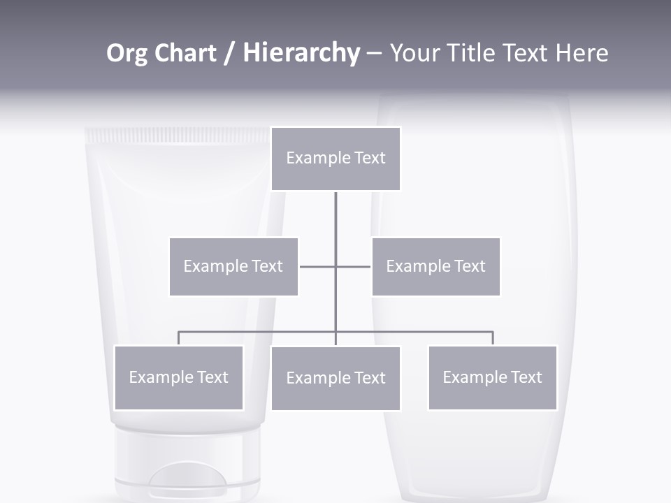 Plastic Packages Makeup PowerPoint Template