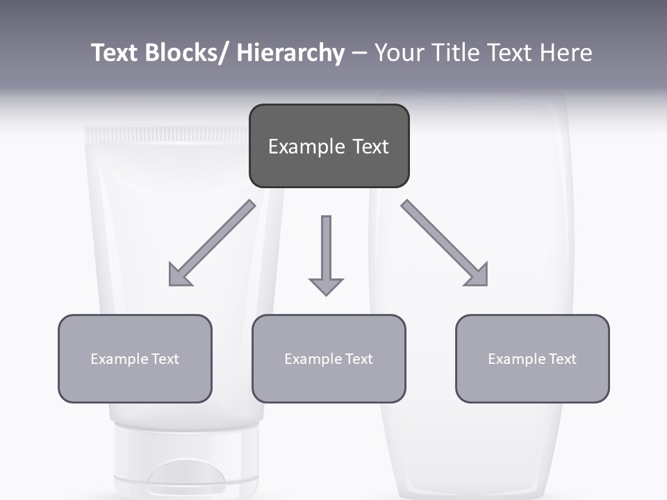 Plastic Packages Makeup PowerPoint Template