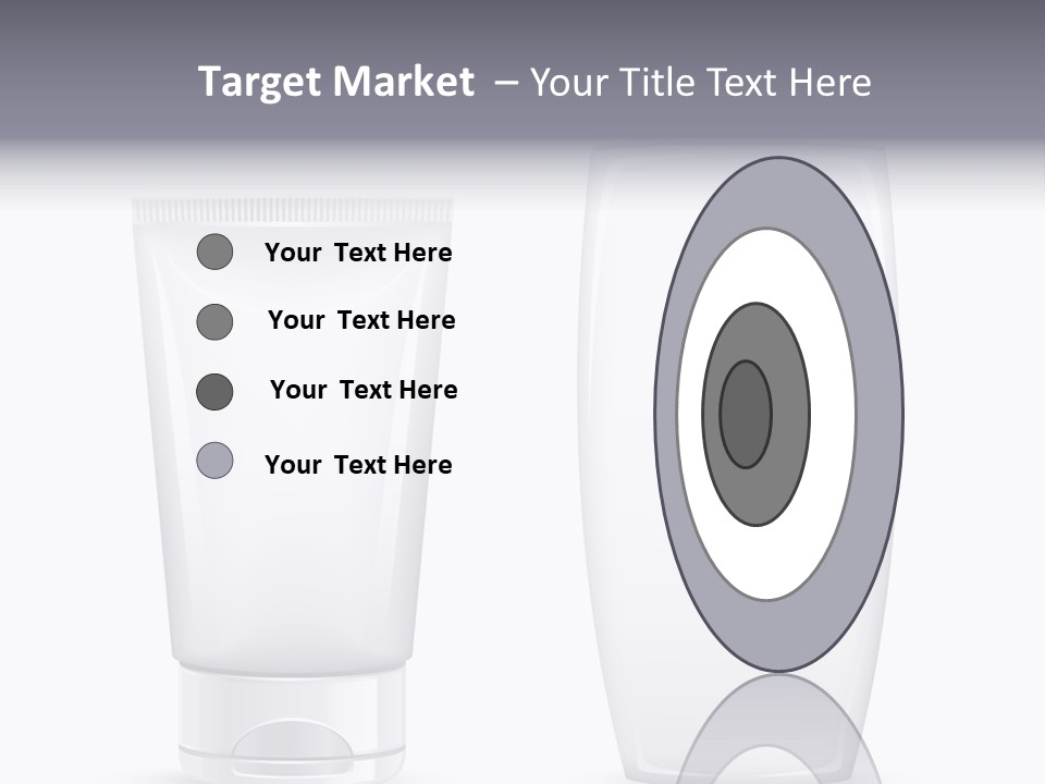 Plastic Packages Makeup PowerPoint Template