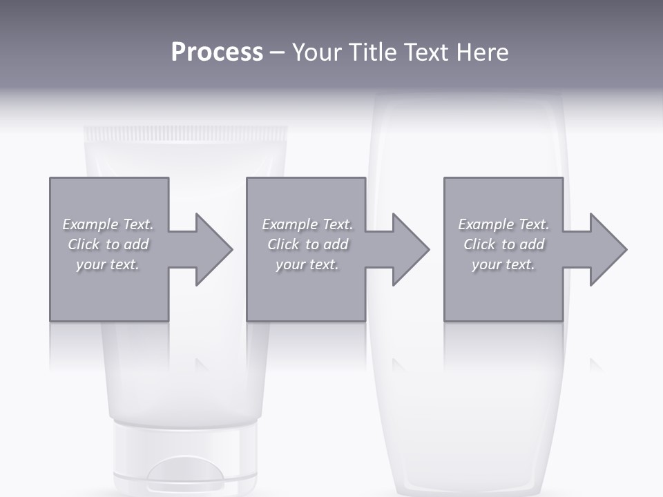 Plastic Packages Makeup PowerPoint Template