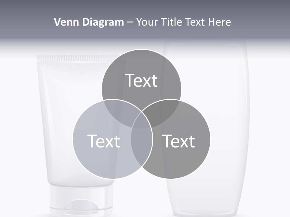 Plastic Packages Makeup PowerPoint Template