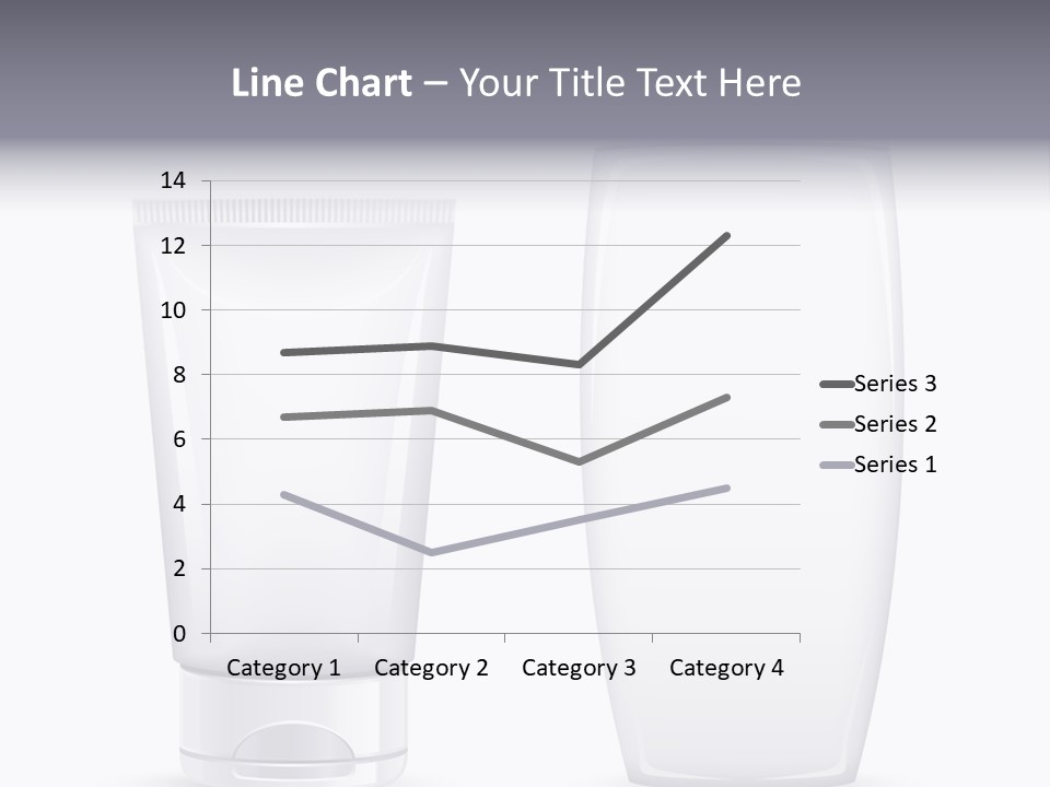 Plastic Packages Makeup PowerPoint Template
