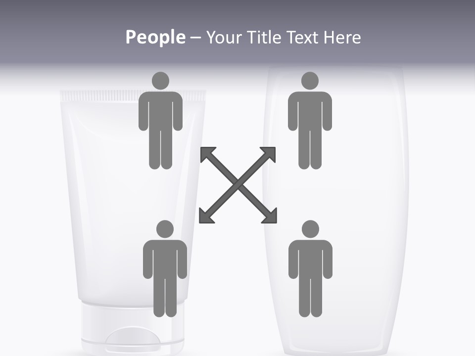 Plastic Packages Makeup PowerPoint Template