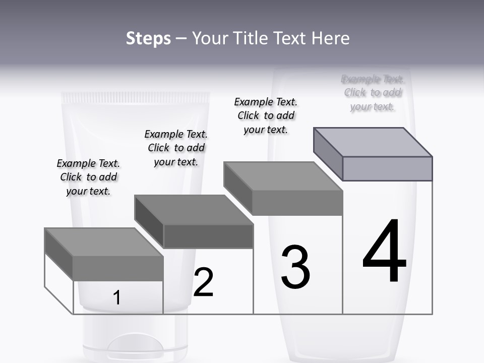Plastic Packages Makeup PowerPoint Template