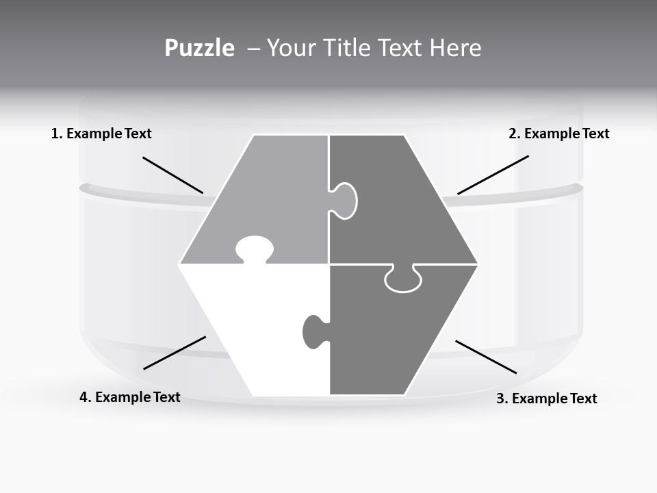 Moisturizer Hygiene Jar PowerPoint Template