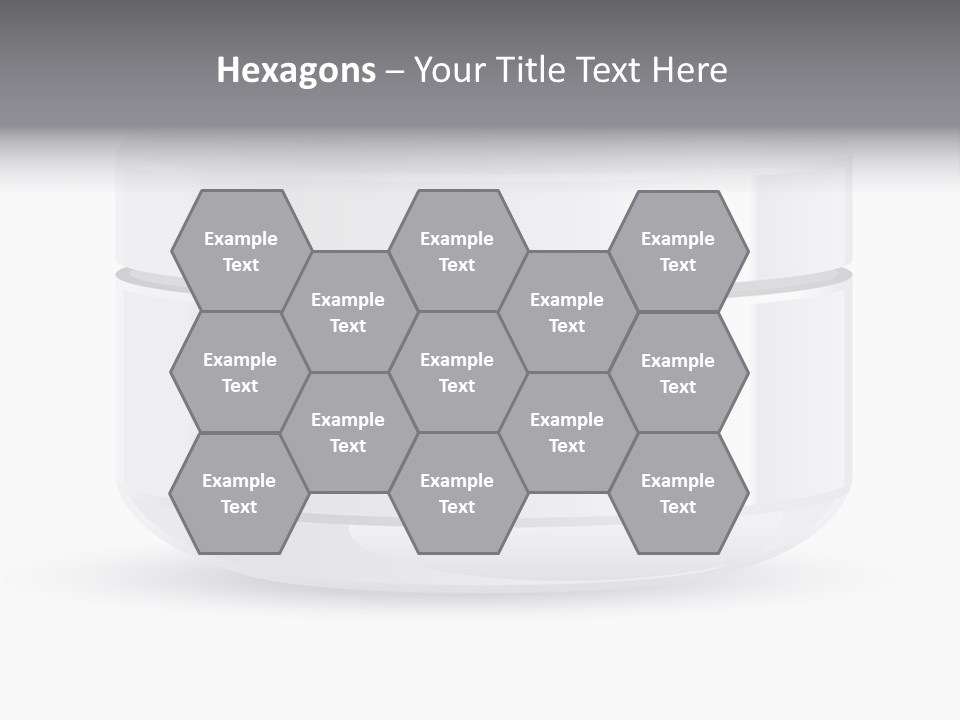 Moisturizer Hygiene Jar PowerPoint Template