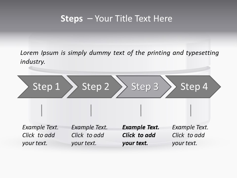 Moisturizer Hygiene Jar PowerPoint Template
