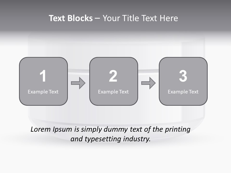 Moisturizer Hygiene Jar PowerPoint Template