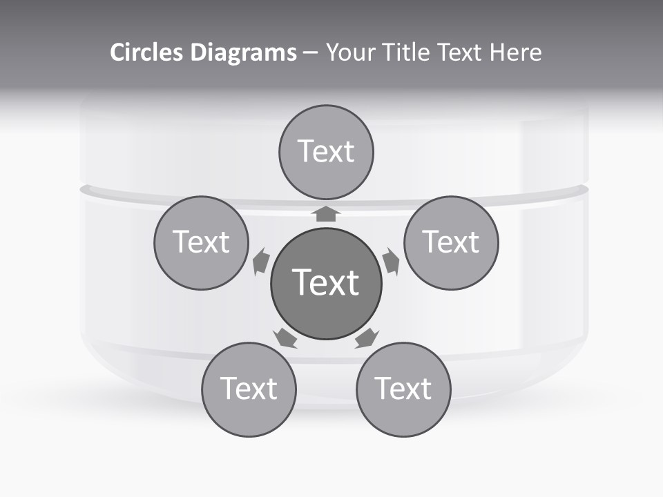Moisturizer Hygiene Jar PowerPoint Template