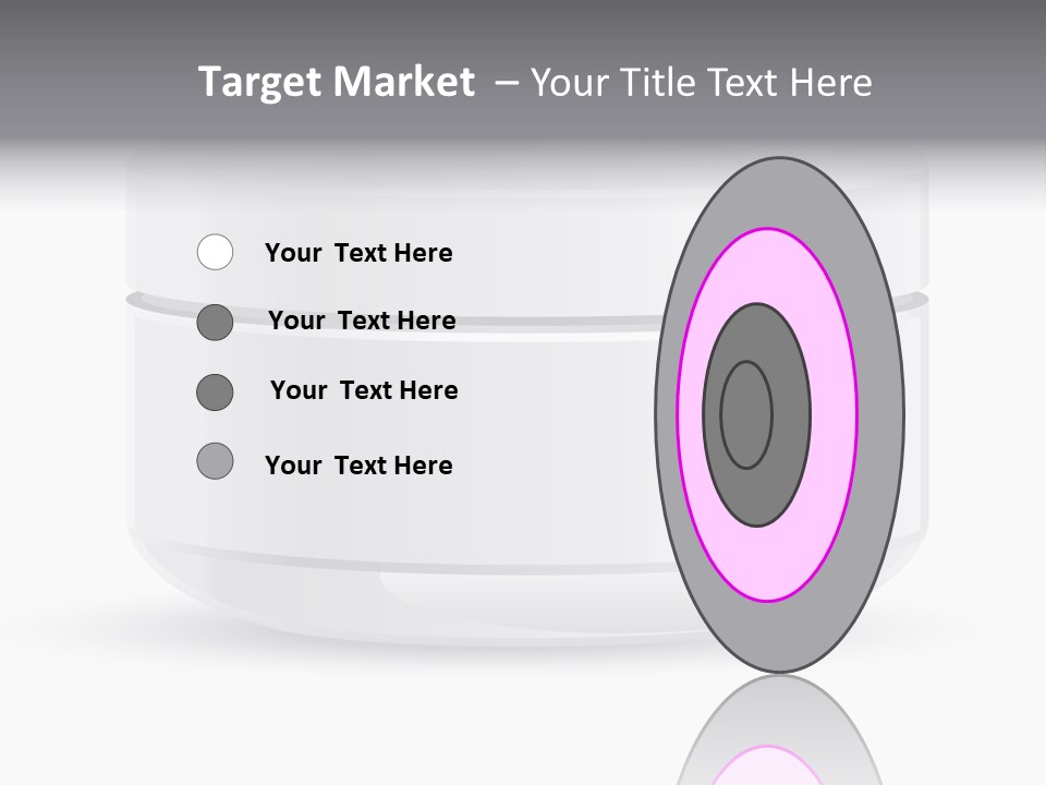 Moisturizer Hygiene Jar PowerPoint Template