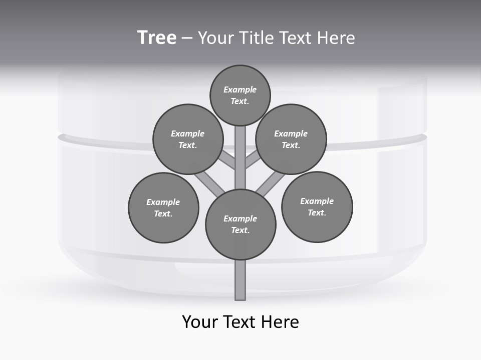 Moisturizer Hygiene Jar PowerPoint Template