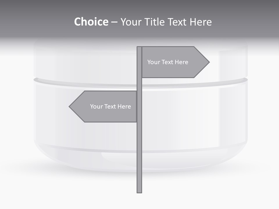 Moisturizer Hygiene Jar PowerPoint Template