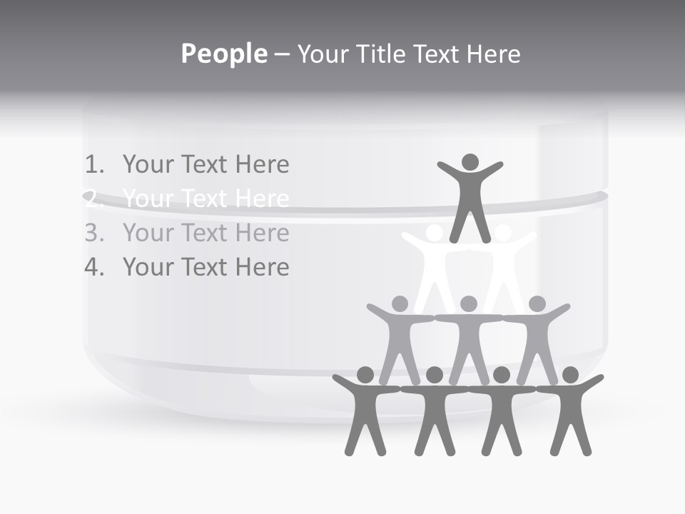 Moisturizer Hygiene Jar PowerPoint Template