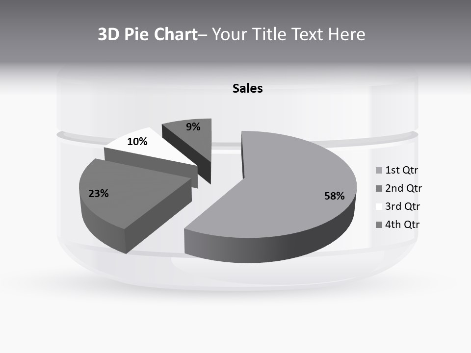 Moisturizer Hygiene Jar PowerPoint Template