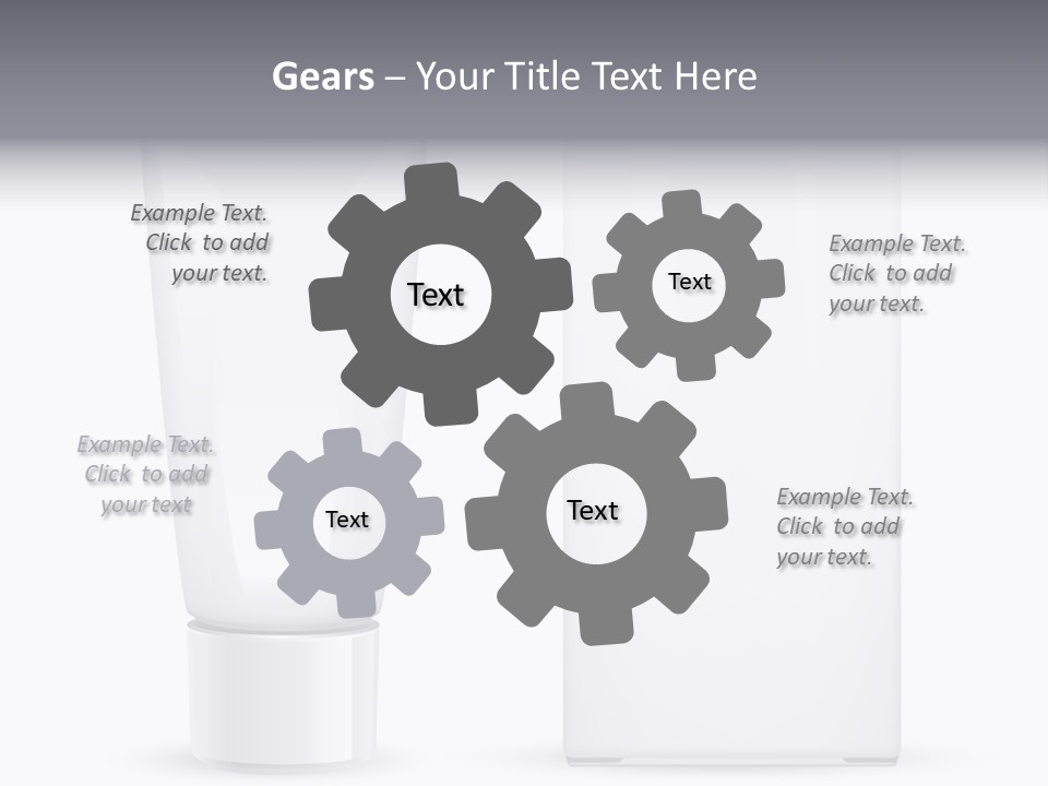 Aftershave Cosmetic Illustration PowerPoint Template